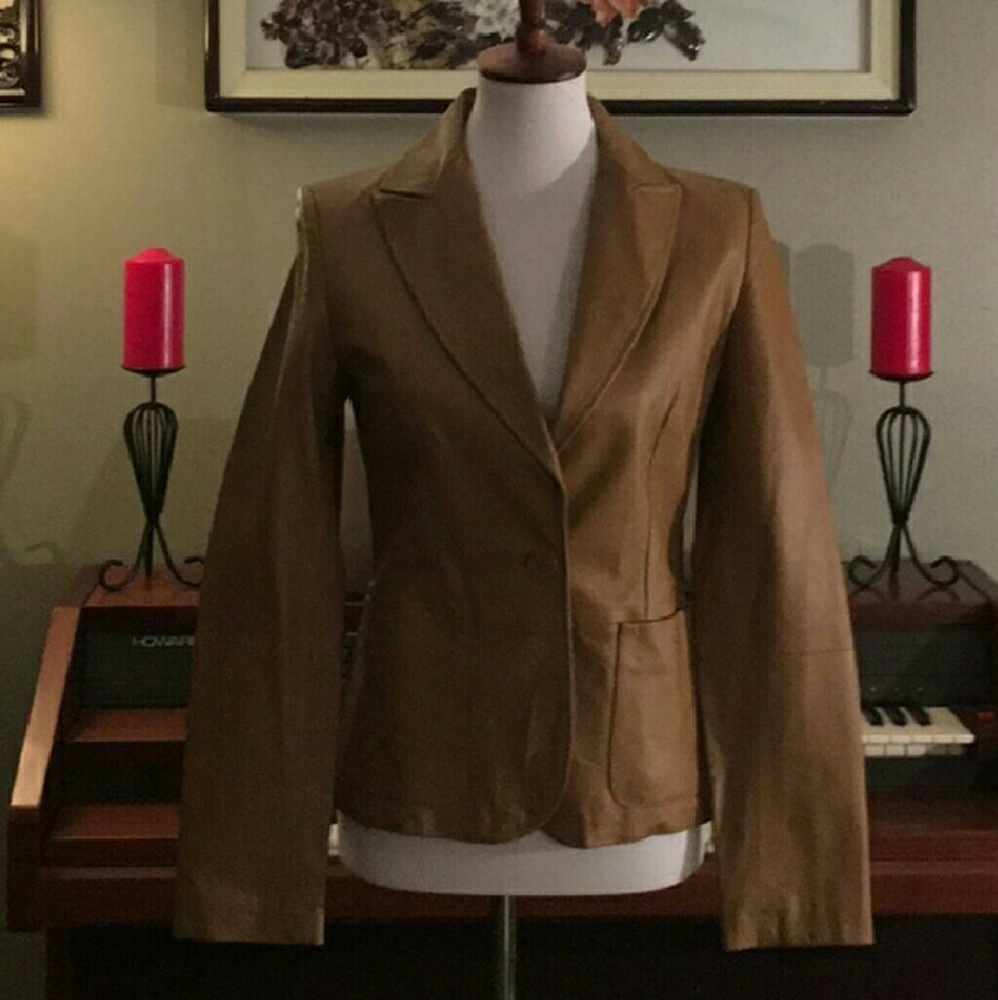 Genuine Leather Jacket - Picture 1 of 4